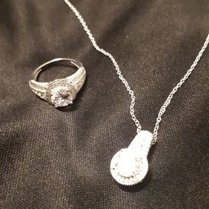 Size 6 Ring and Necklace